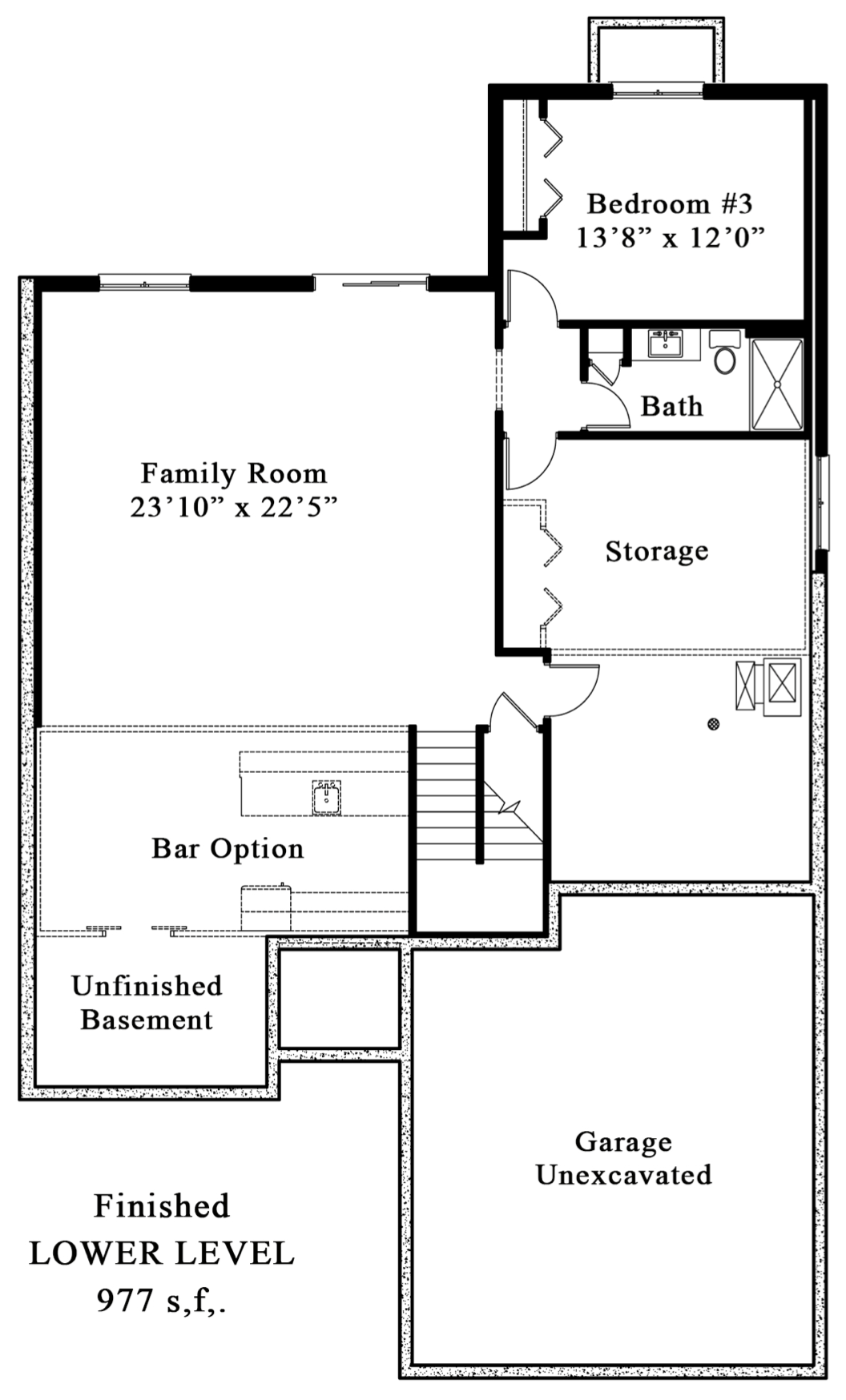 Lower Level Floorplan