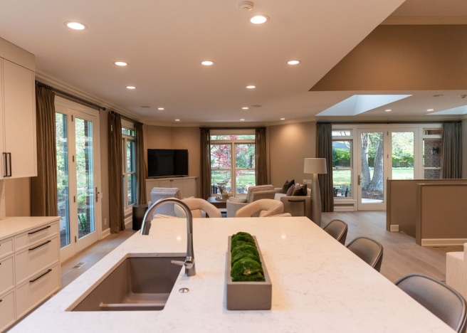 Kitchen Island with Sink
