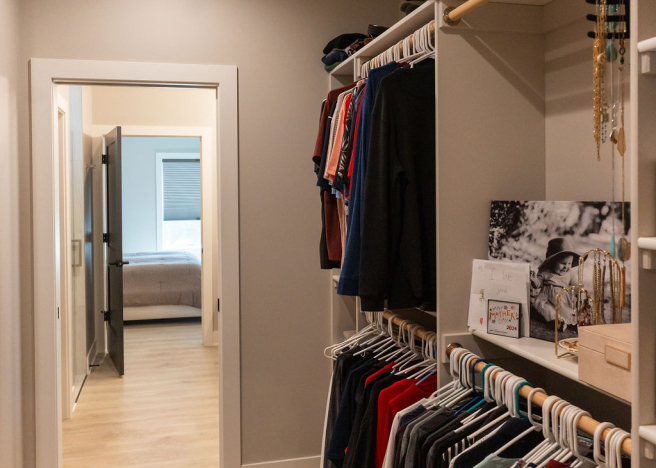 Master closet