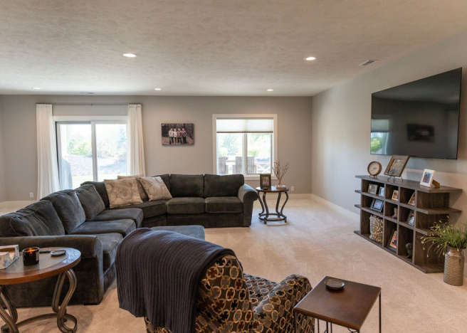 Newport basement rec room